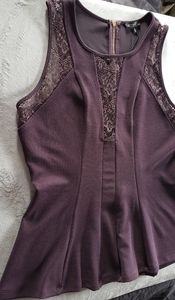 Purple Dynamite Peplum
